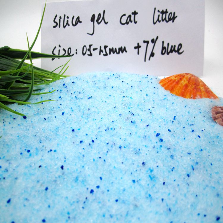 China Cat litter Factory Made of Silica Gel Cat litter